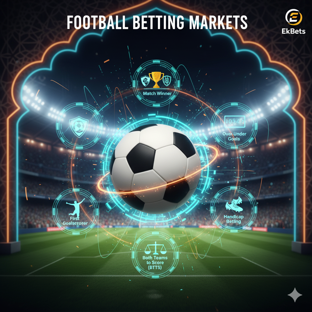 3Football Betting Markets